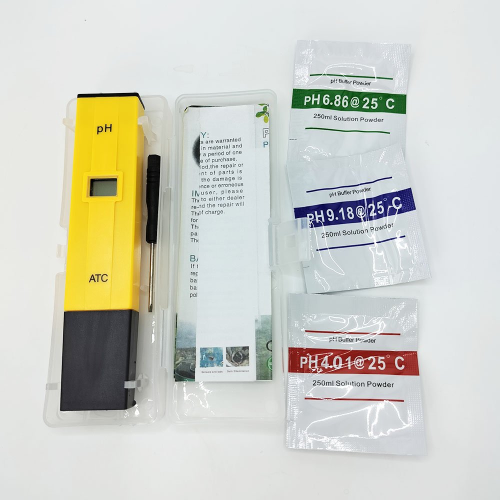 Water Quality Tester PH009 Digital pH Tester Pen 0-14.00 pH Meter for Drinking water