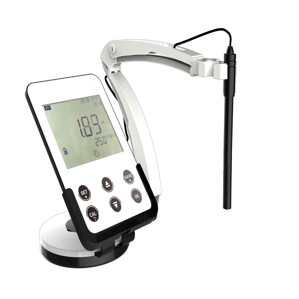 ESEBIO Portable Laboratory PH Meter High Precision Handheld Industrial Tester with Large Range and OEM Support