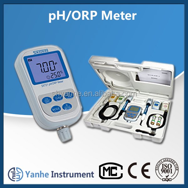 SX721 LCD Operating Screen Portable ORP PH Meter