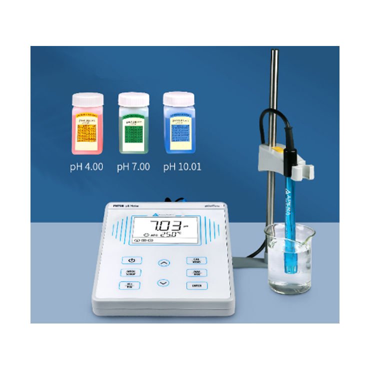 PH700 Affordable Desktop pH Meter, Laboratory Water Solution Acid Meter, Multi-Parameter Water Quality Analyzer