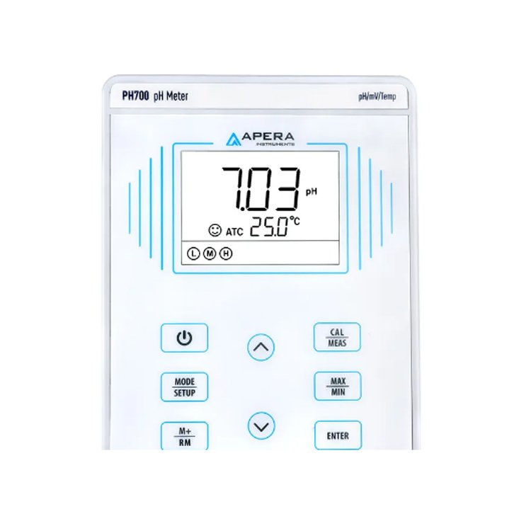 PH700 Affordable Desktop pH Meter, Laboratory Water Solution Acid Meter, Multi-Parameter Water Quality Analyzer