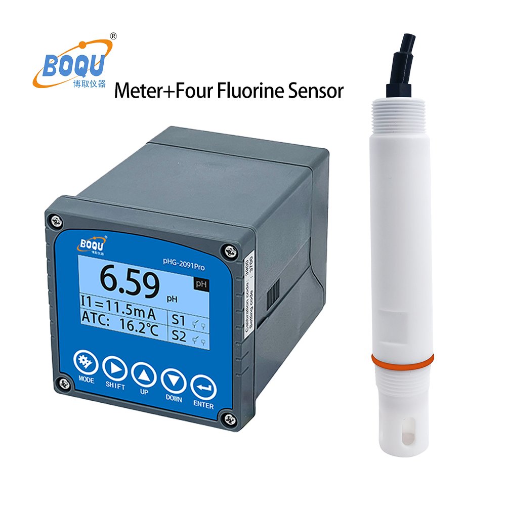 BOQU pH meter application in chemical industry instrument digital pH meter PHG-2091pro on-line pH metre meter