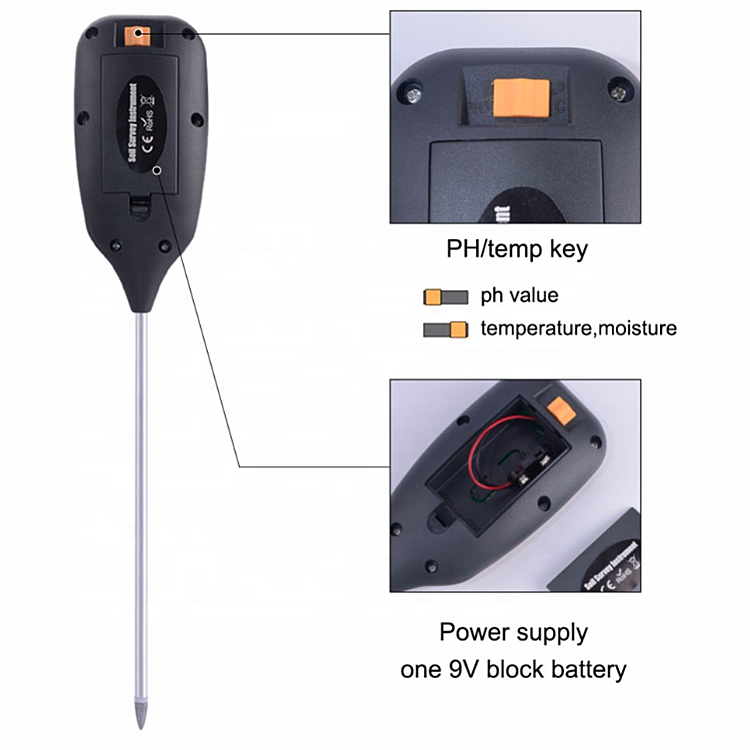 4 in1 High soil quality test pen water quality detector chemistry laboratory equipment ph meter