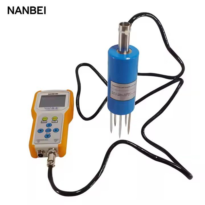 Portable digital soil salt meter ec tester agriculture equipment soil analysis