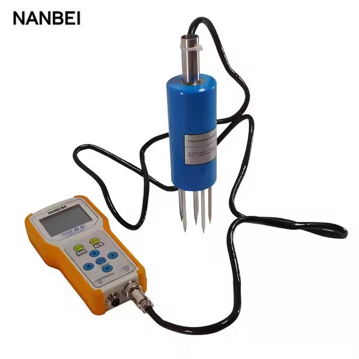Portable digital soil salt meter ec tester agriculture equipment soil analysis