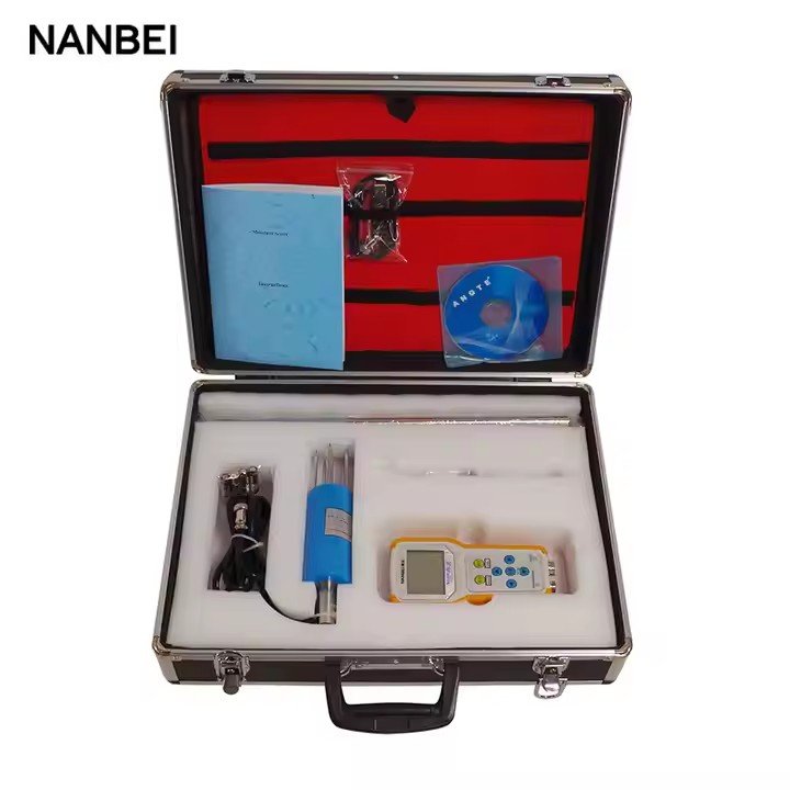 Portable digital soil salt meter ec tester agriculture equipment soil analysis