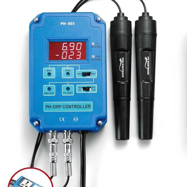 Online automatic ph ORP Controller for water treatment