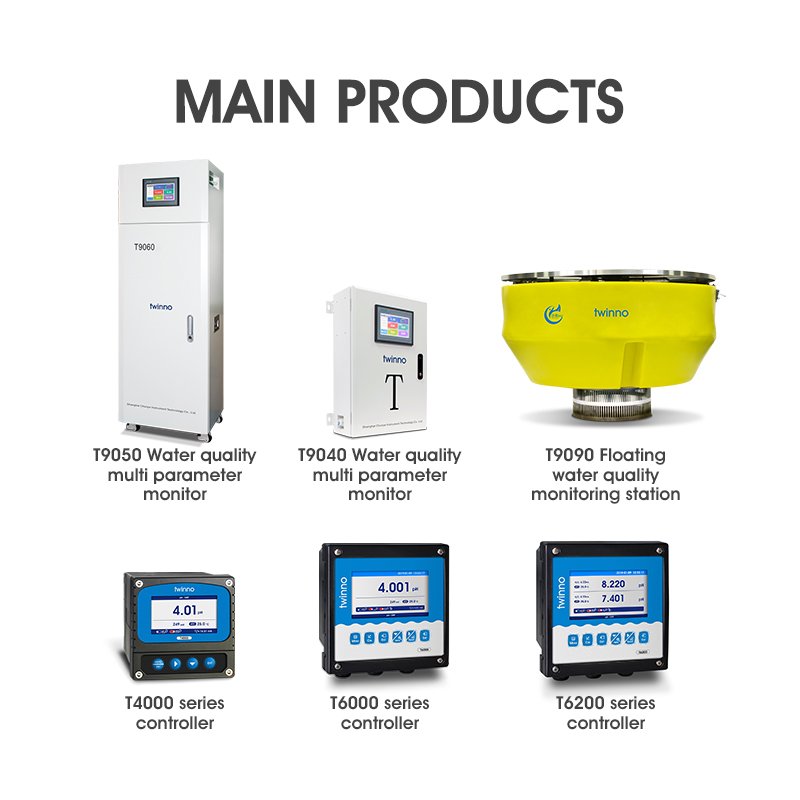 Multi-parameter Online Aquaculture Monitoring System NH4+ DO NO3- pH EC PH meter