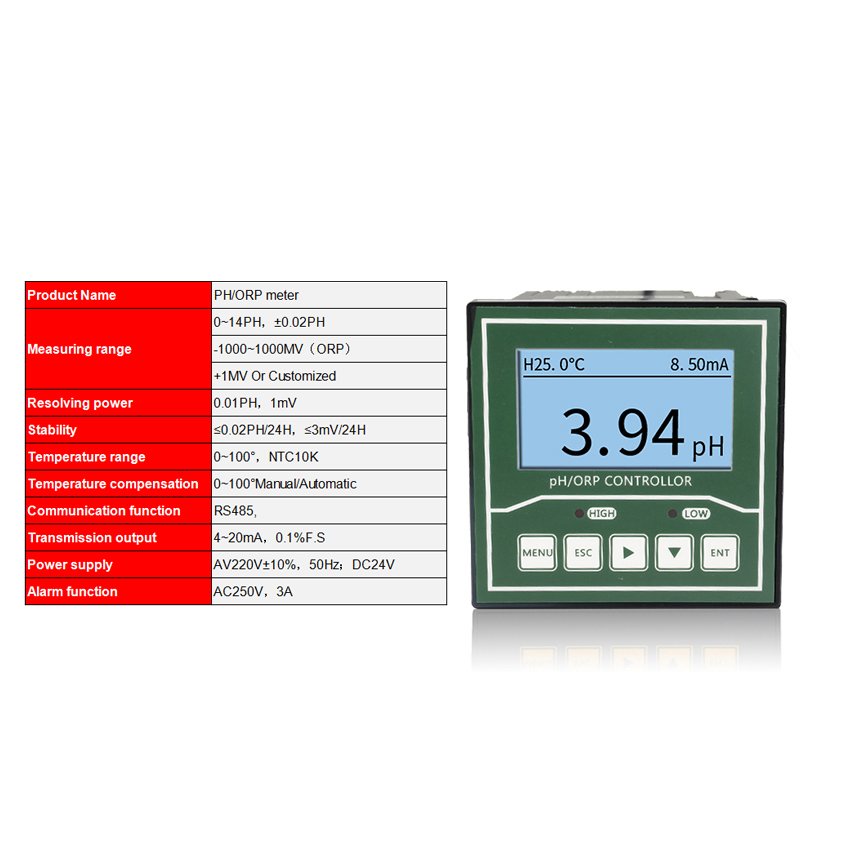 Best selling products ph tester analyzer swimming pool ph orp controller