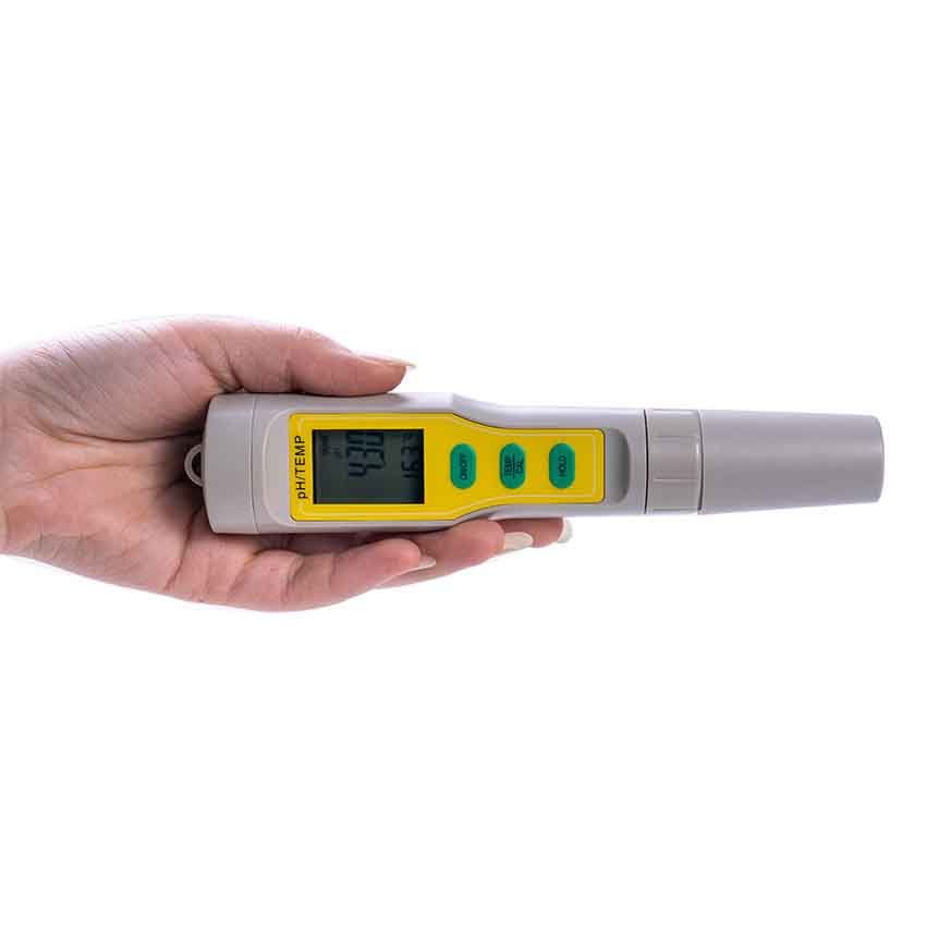 Newly Design Digital LCD Automatic Correction PH Meters Soil Aquarium Safe Pool Water Wine Urine Tester Analyzer PH-3