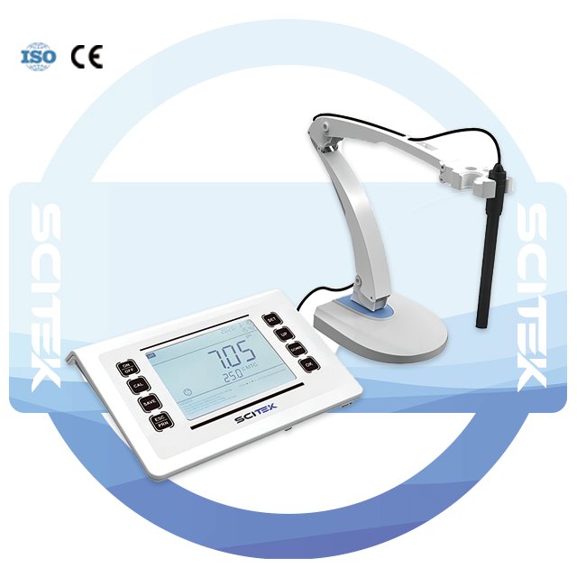 SCITEK Economical Benchtop PH meter Automatic Electrode Slope Display Laboratory PH meter