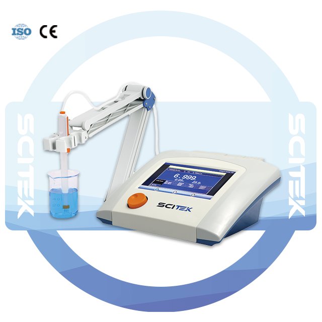 SCITEK Economical Benchtop PH meter Automatic Electrode Slope Display Laboratory PH meter