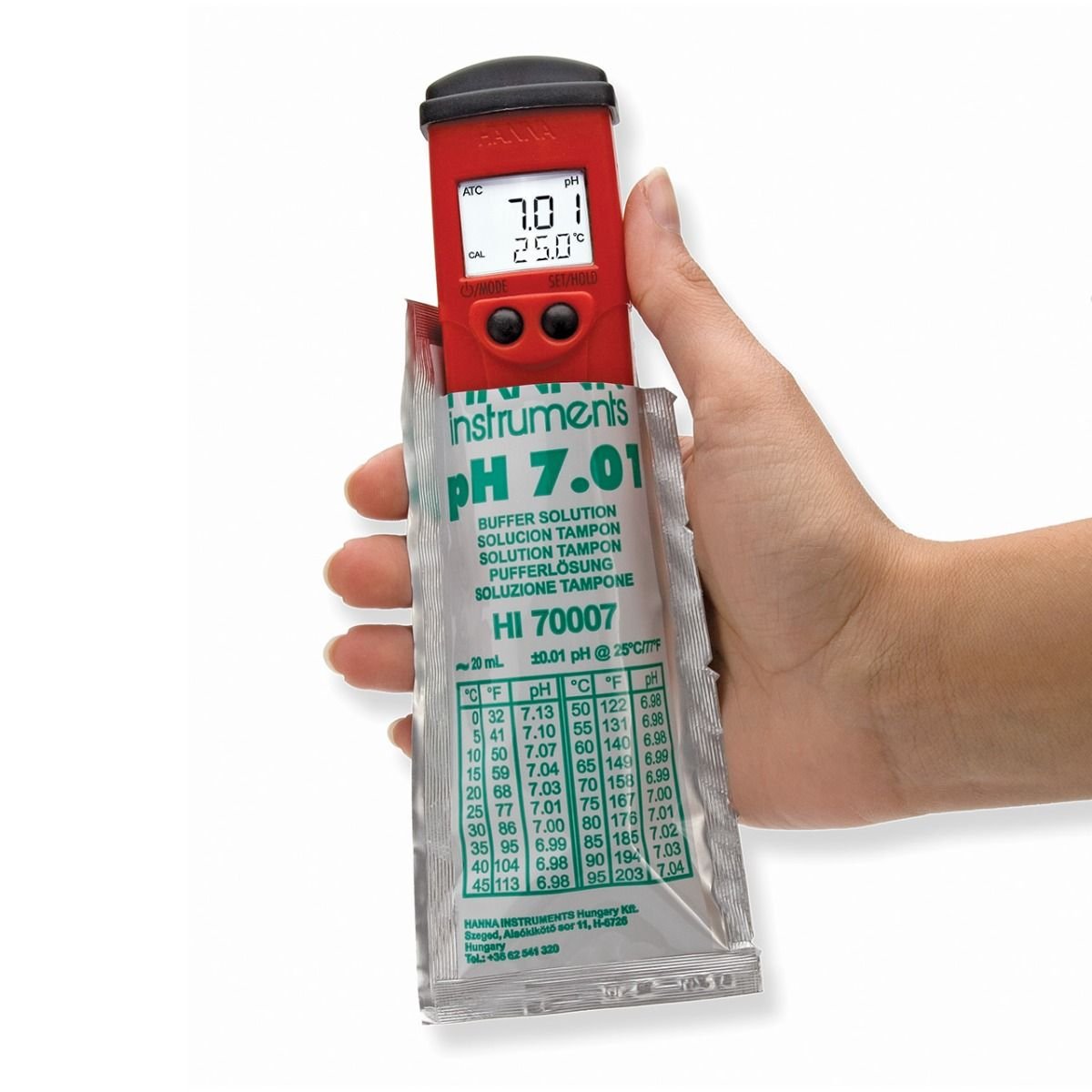 HANNA HI98128 Waterproof pH Meter Waterproof pHep 5 pH/Temperature Tester