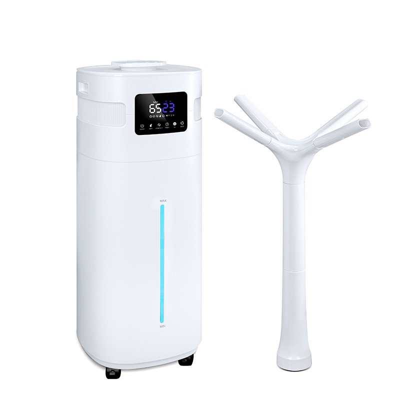 Commercial cool mist diffuser humidifiers constant humidification 10L Remote control 4 heads ultrasonic humidifier for garden