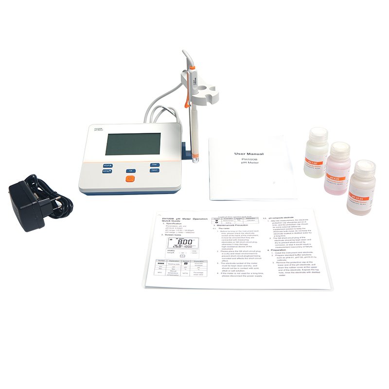 LCD High Quality IP54 Waterproof Table Top Lab PH100B PH Meter Digital PH Meter In Best Price