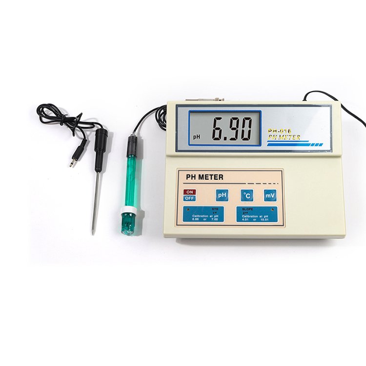 High Accurate Cheap Bench-top Digital pH Meter (PH/ORP/Temp) LCD display 3 in 1 ph tester
