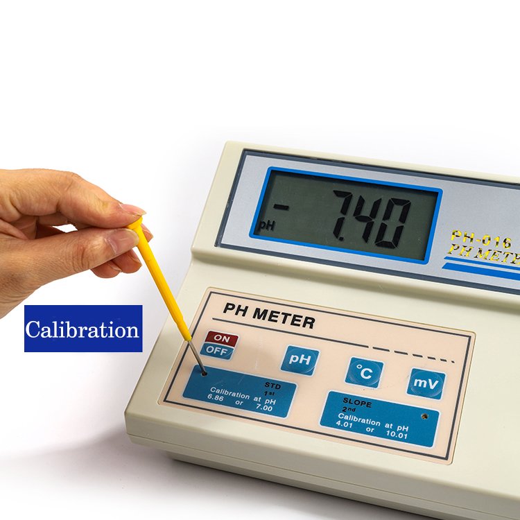 High Accurate Cheap Bench-top Digital pH Meter (PH/ORP/Temp) LCD display 3 in 1 ph tester
