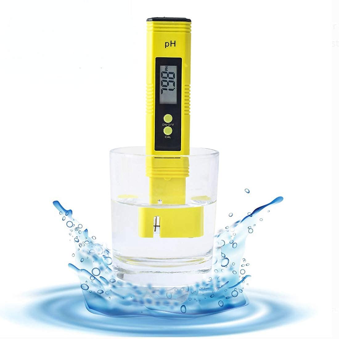 PH Meter & TDS Meter Digital Water Quality Tester 0-14 PH Meter Tester 0-9990PPM TDS&EC LCD Water Purity PPM Aquarium Filter