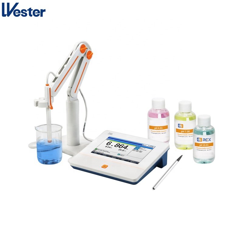 Manufacturers price medical lab desktop benchtop ph test meter for water bench waterproof digital ph meter laboratory