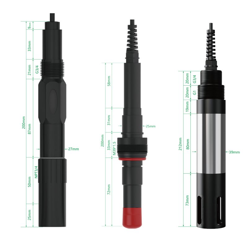 Water Sensor Supplier Online Water Analyzer NO3 Ion Sensor RS-485 MODBUS 4...20mA Nitrate Sensor for Water Test