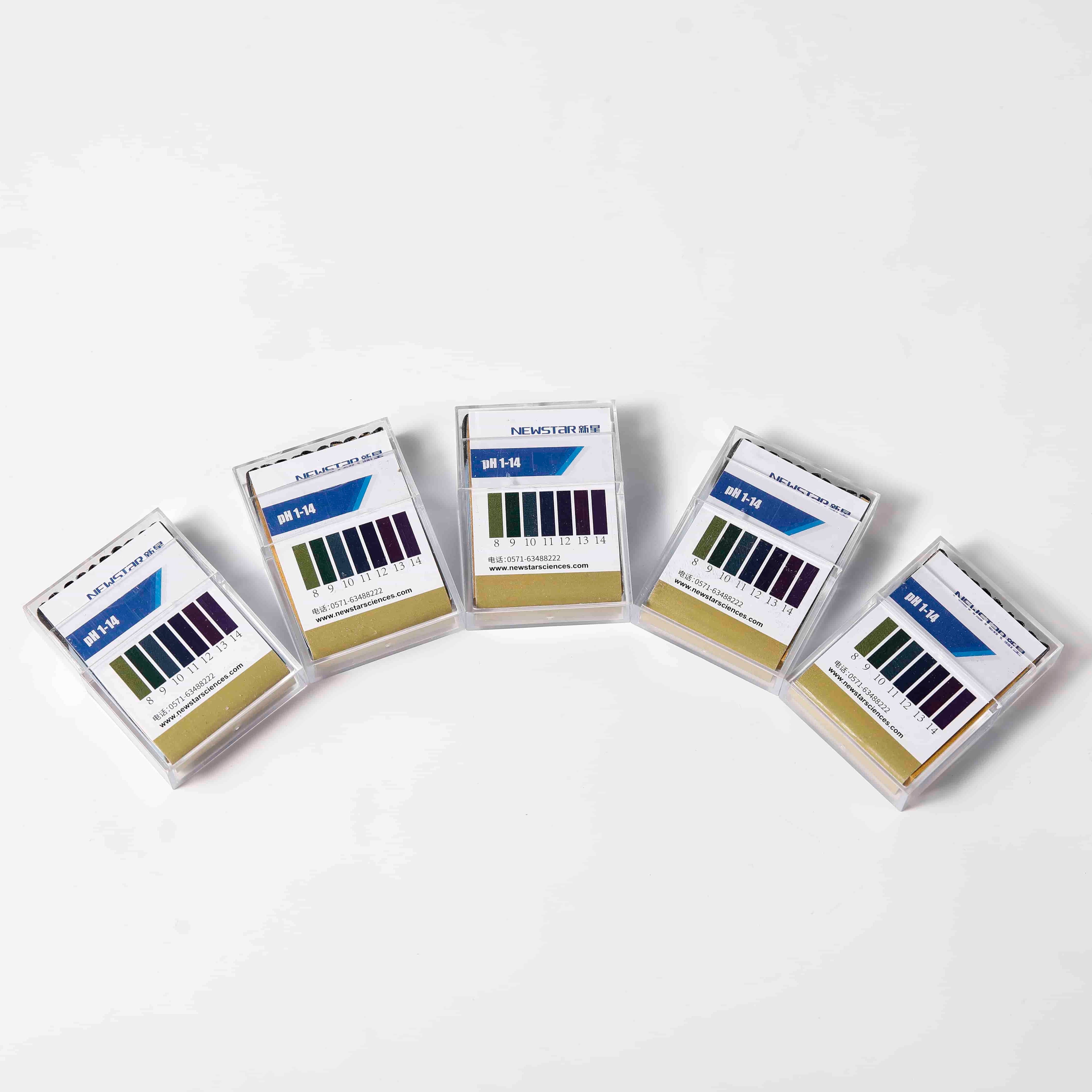 NEWSTAR original factory Wholesale Universal pH Test Paper pH 1-14 200 strips pH meter