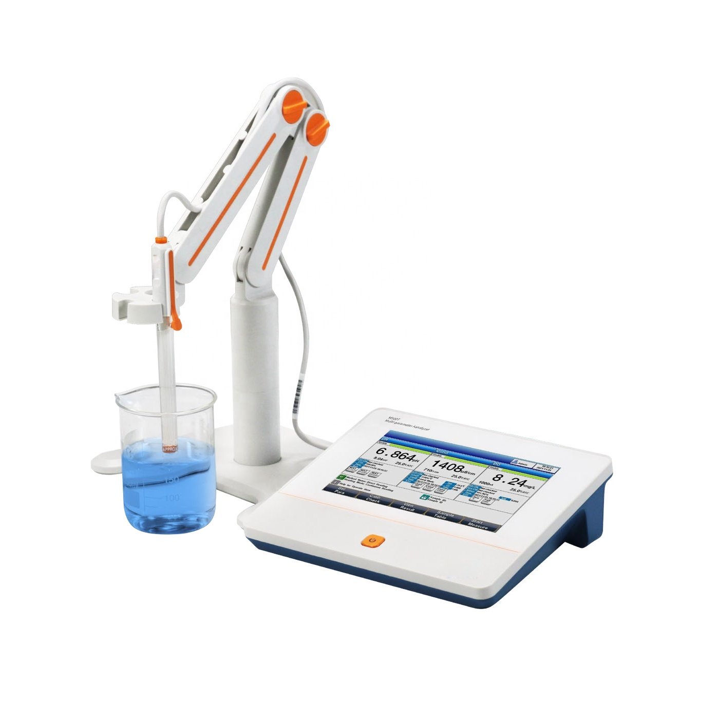 CHINCAN PH500T Laboratory Intelligent Benchtop pH Meter Tester Digital with touch screen PH/Temp./mV/ORP 6 points calibration