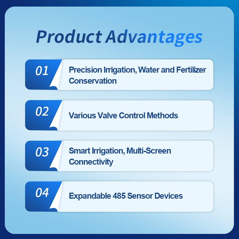 YATUN IOT Mobile phone control computer control remote control greenhouse digital farming irrigation system