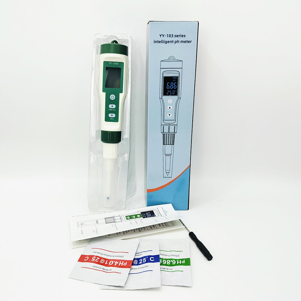 Skin water quality pen digital display pH tester PH dough cheese cosmetics soil meat PH meter detector