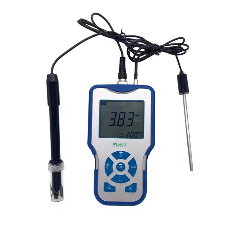 WISDOM LTE-P611 Portable PH Meter Digital Water PH Meter Laboratory Soil PH Meter Professional PH Meter with Good Price