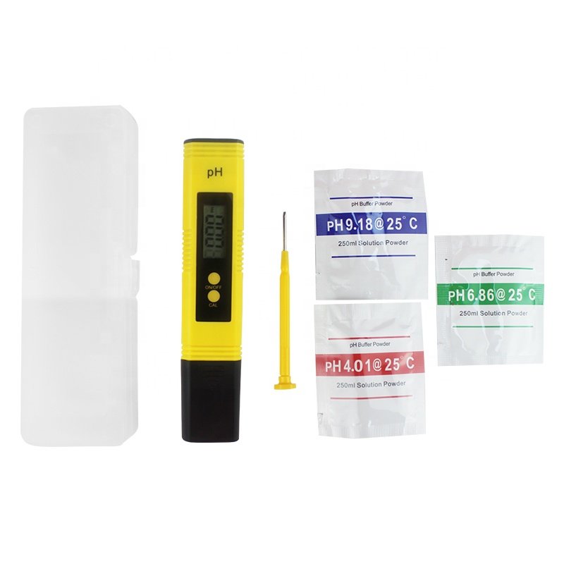 0 to 14.00 ph measuring range portable pocket size digital ph meter / tester for drinking water, pool and aquarium