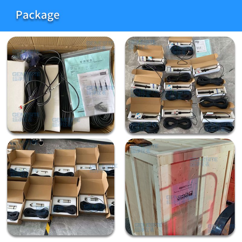 Durable Stainless Steel 0-4000NTU Turbidity Meter Online with Automatic Cleaning