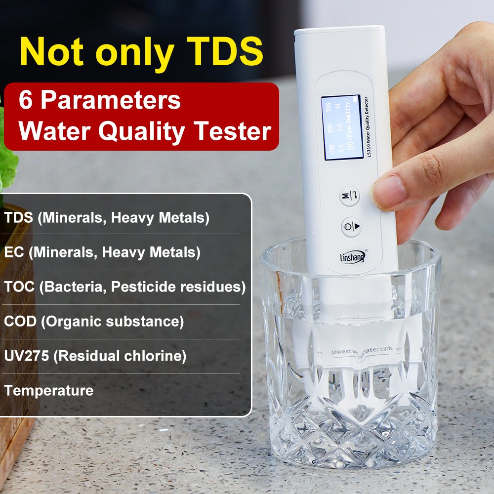 Wholesale LS310 Digital Water Hardness Tester Ec Tds Meter High Precision Water Quality Tester for Drinking