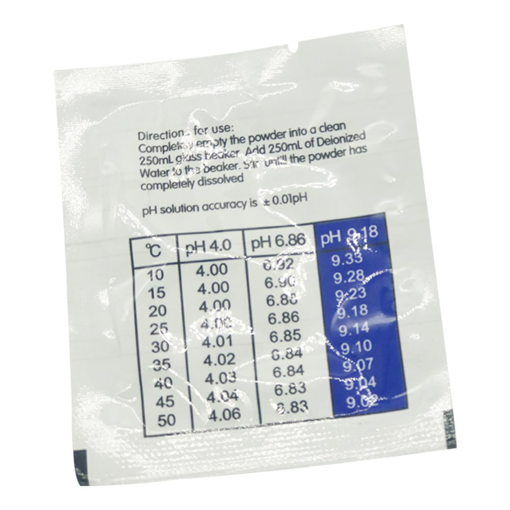 PH Buffer Powder For PH Test Meter Measure Calibration Solution 1pcs 4.01 And 1pcs 6.86 Calibration Point orp conductivity tds