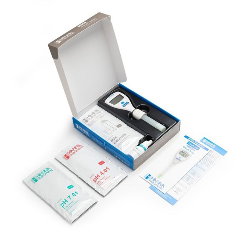 HANNA HI981034 Milk pH Tester ±0.2 pH accuracy