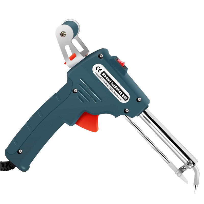 Manual Spot Small Plastic Alloy Welding Gun Tin Feeding Welding For Weld