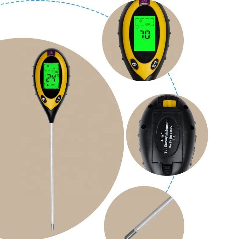 Professional Soil PH Meter And Npk Testers Soil Tester