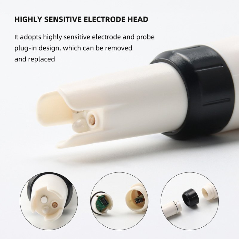 9002 Bluetooth High Quality PH Meter 2 in1 H2/Temp Water Quality Tester Pen Conductivity Detector Monitor Purity Measure Tool