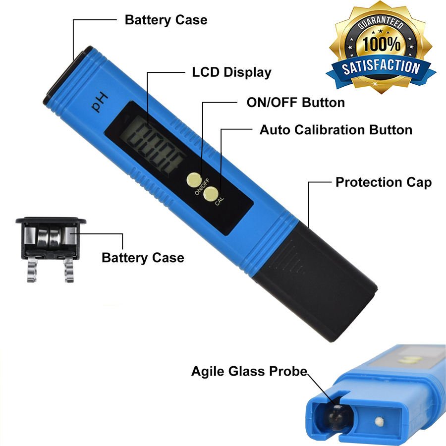 Popular High Quality Pen Type Digital PH Meter For Water Testing