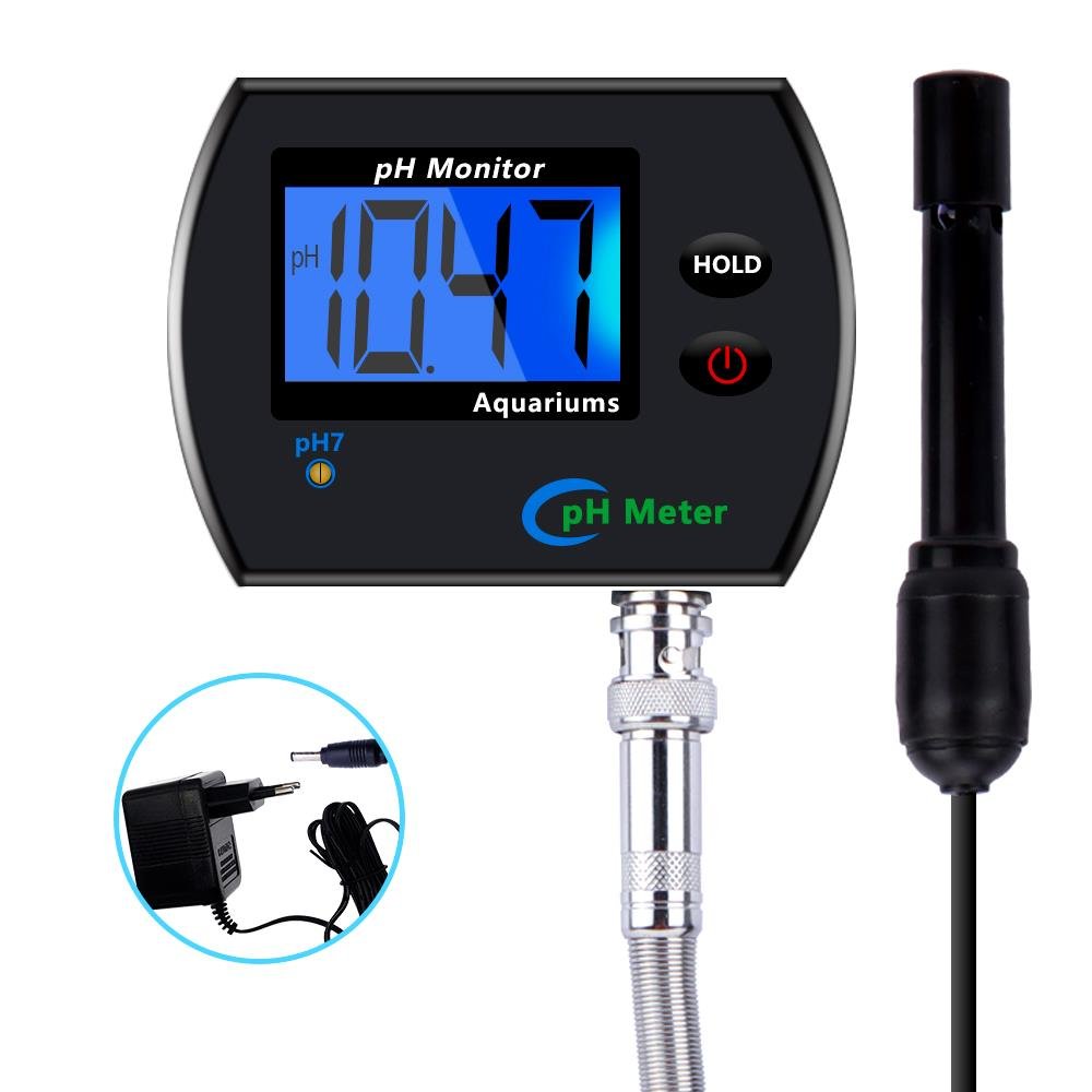 ph-990 Mini Online pH Meter On-line Digital PH monitor Meter Water Quality Tester Smart Monitor for Aquarium and swimming pool