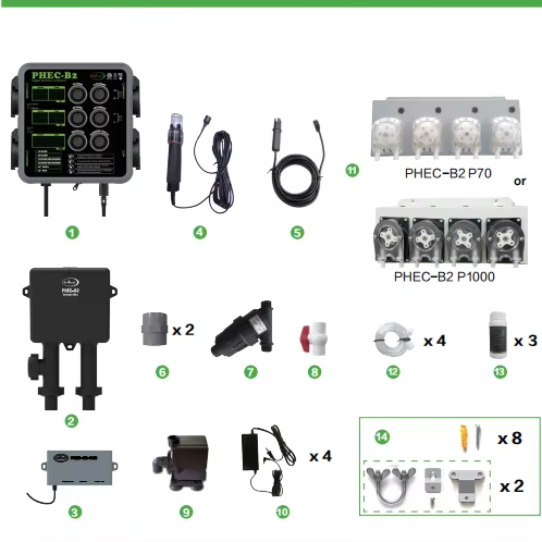 Pro-Leaf Hydroponic Grow System Nutrient dosing Fertigation system
