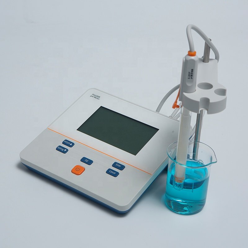 Benchtop pH Meter 0 to 14 pH Digital pH Meter PH100B