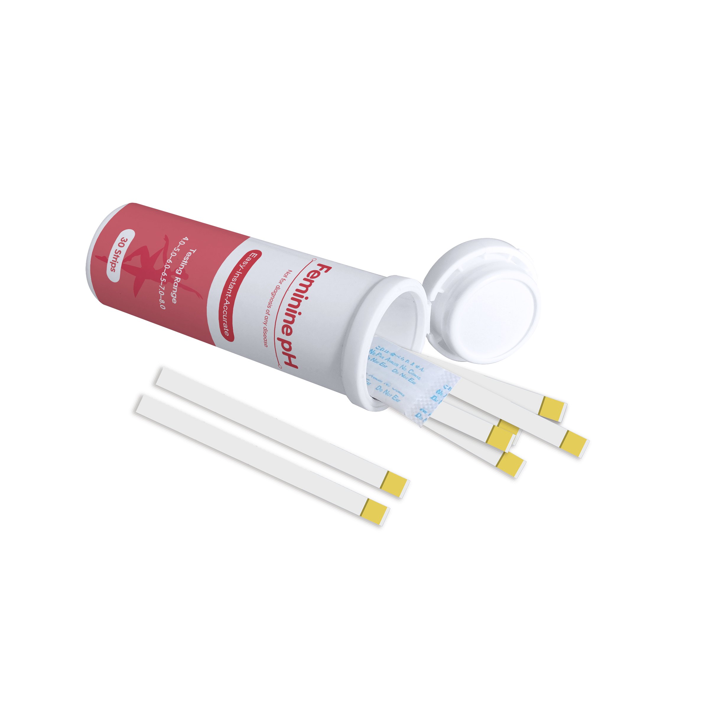 Feminine Vaginal Self Test strip PH Test Strips Balance Feminine Vagina PH Gynecological Health 50pcs