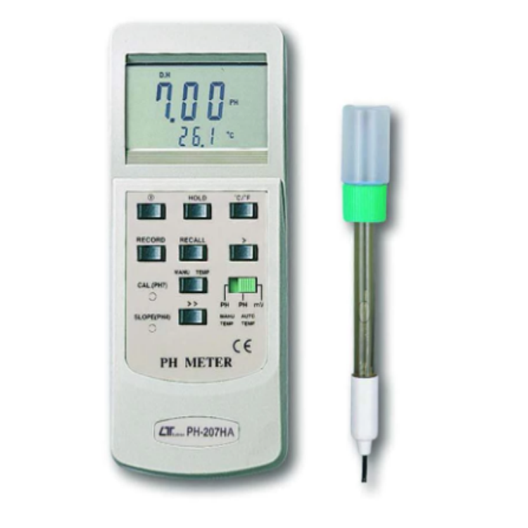 Xtester- PH-207HA pH Meter measurements with advanced features