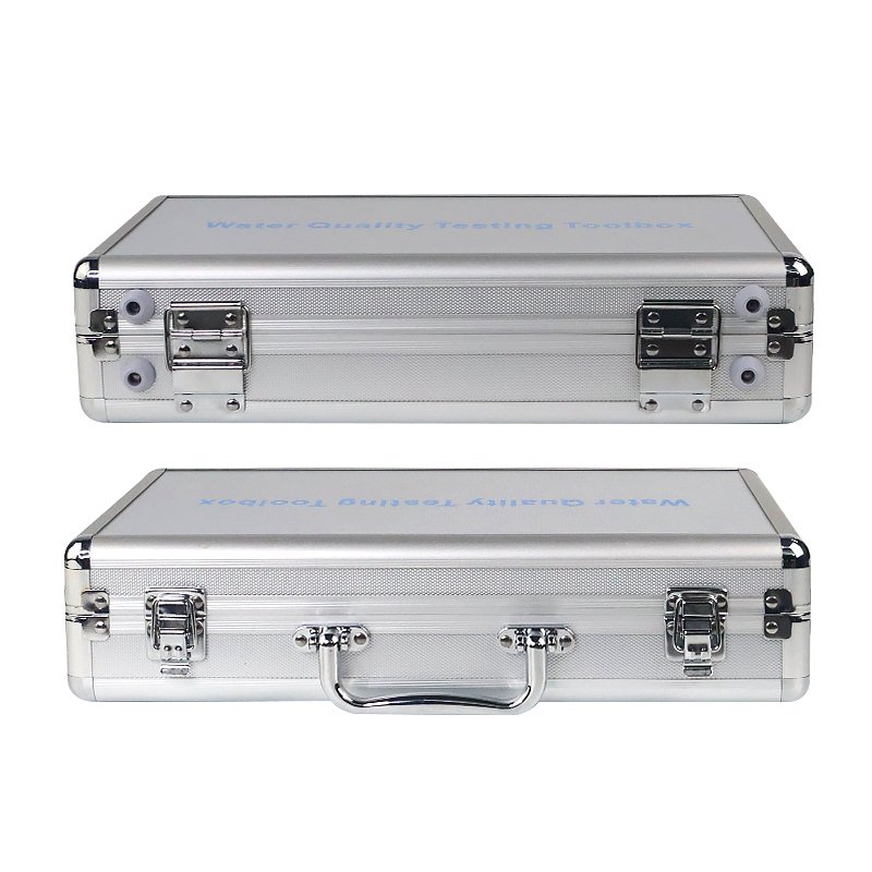 Latest design swimming pool aquarium water test kit with active water reagent ph meter/Freshwater aquaculture testing