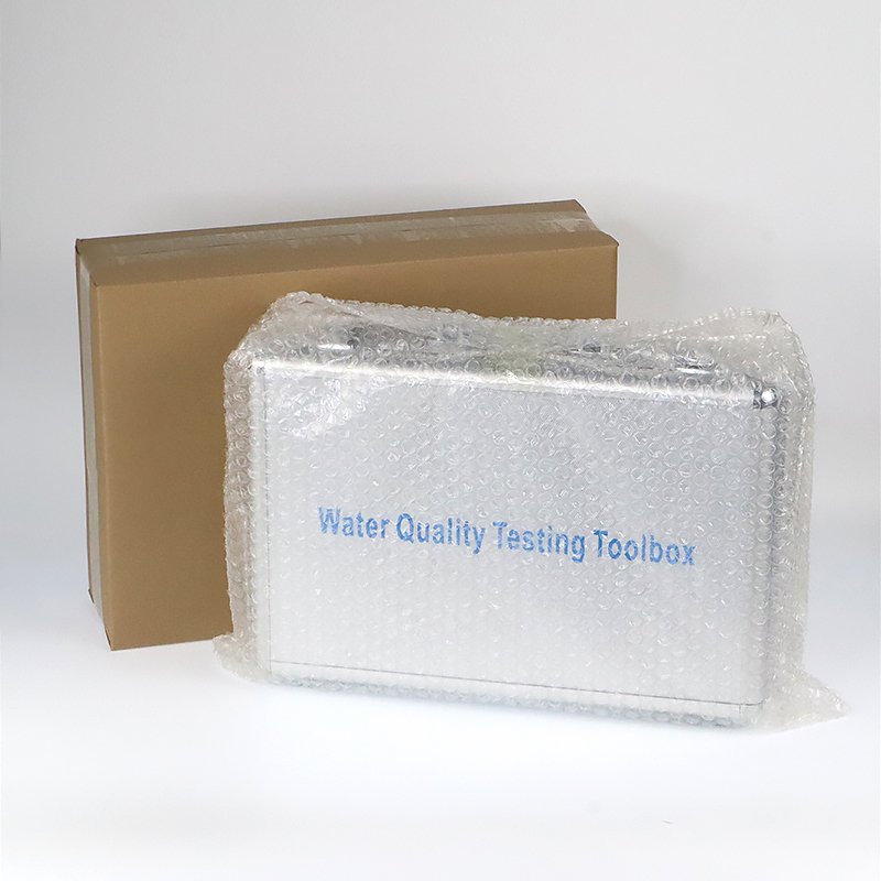 Latest design swimming pool aquarium water test kit with active water reagent ph meter/Freshwater aquaculture testing