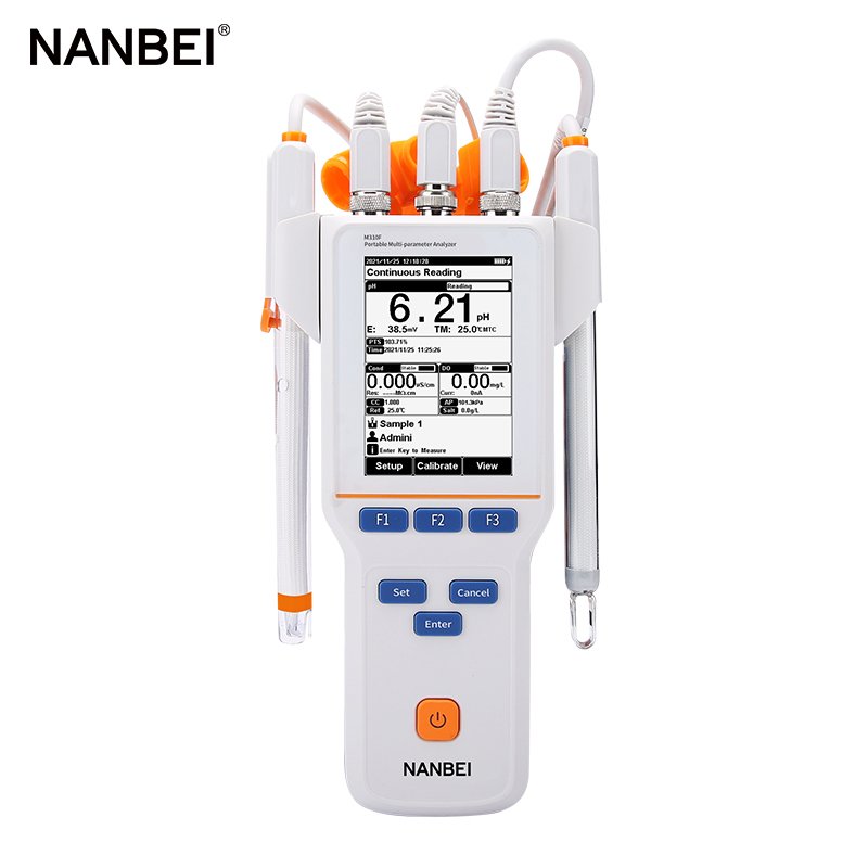 M300F Benchtop pH EC TDS DO, Cl NO3- NH4+ Ca2+ Mg2+ K+ Na+ multiparamete water quality meter