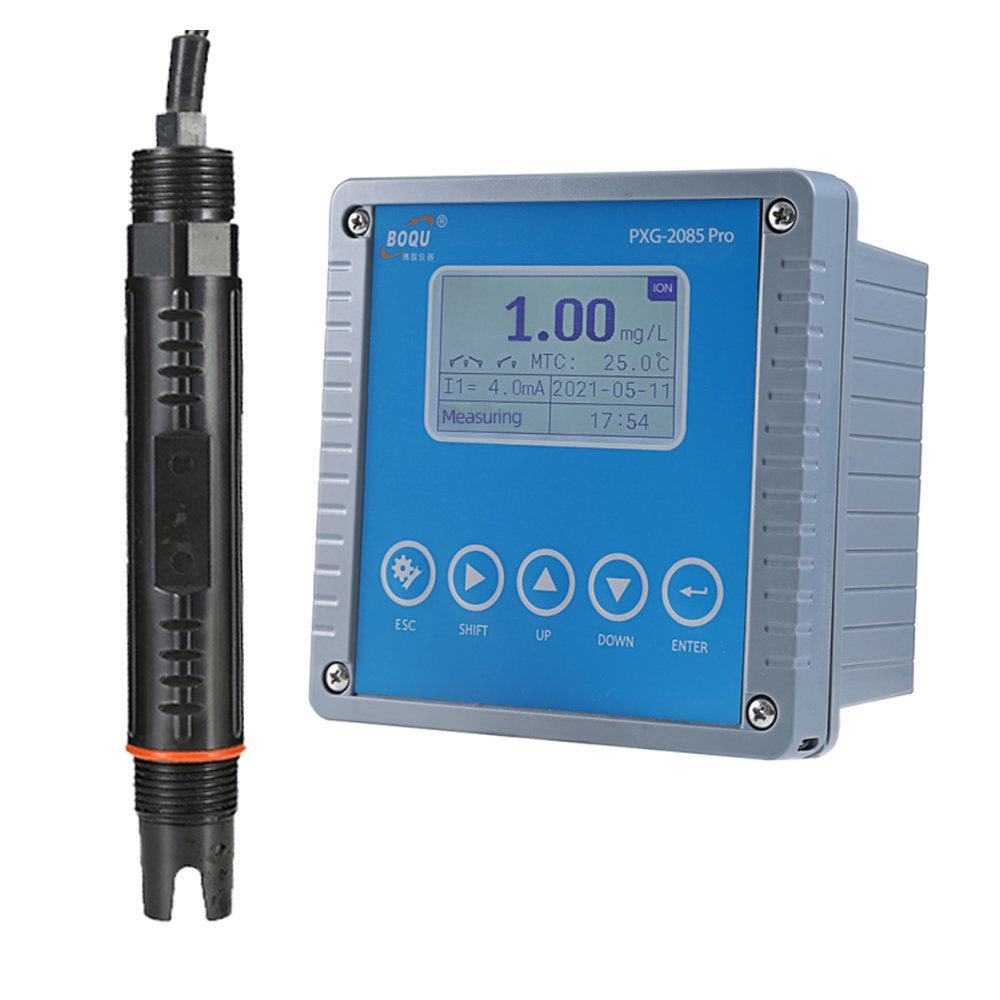 BOQU PXG-2085Pro Online Water Calcium Ca2+ Mg2+ Hardness Sensor for Water Quality Analysis