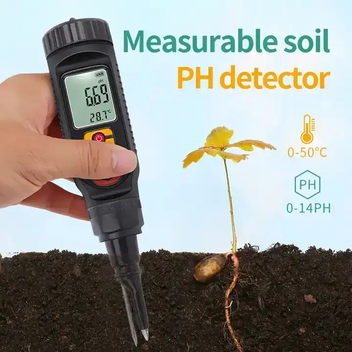 OEM Household Pen Type pH Meter Food Meat Milk Temperature Measurement Metal pH Meter