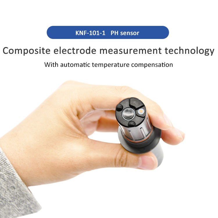 KNF-1001 0-14ph RS485 output glass electrode method industrial sewage tap water water ph sensor