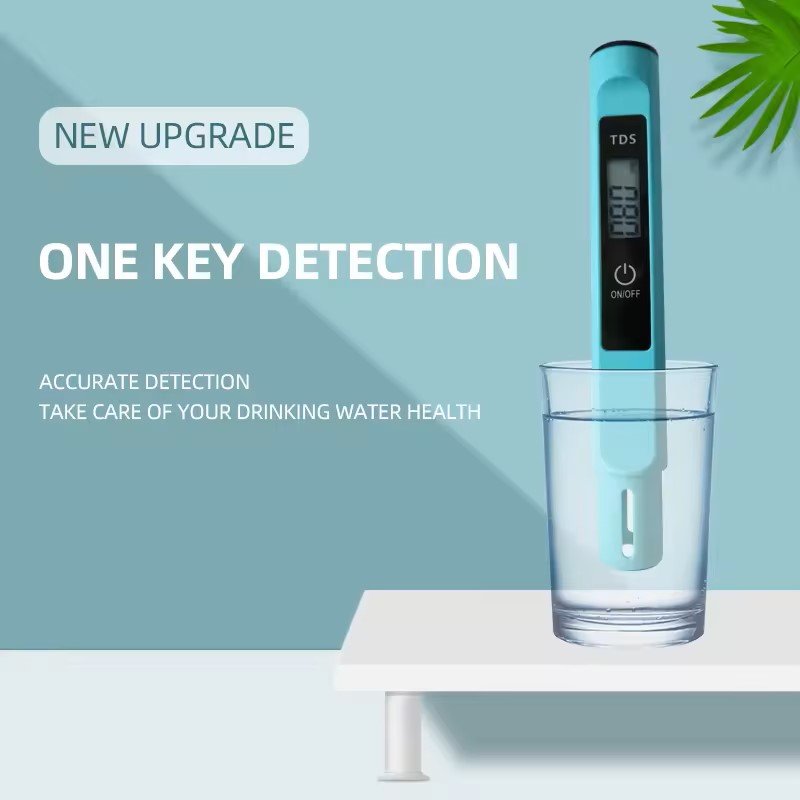 High Sensitivity Probe One Key Detection TDS Water Quality Tester For Pool